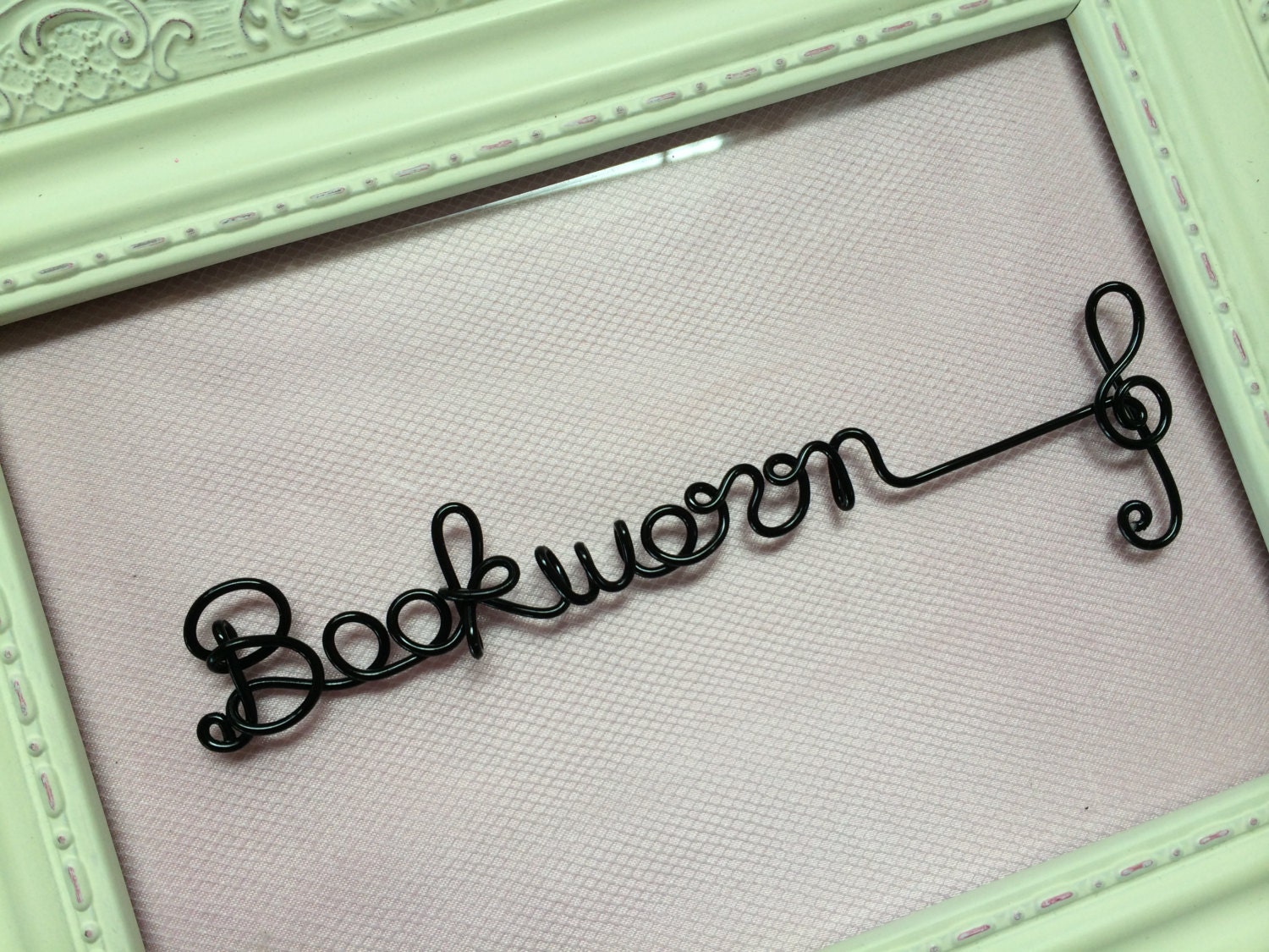A Wire BookmarkA Custom Wire Name Bookmark with a by KsWireStudio