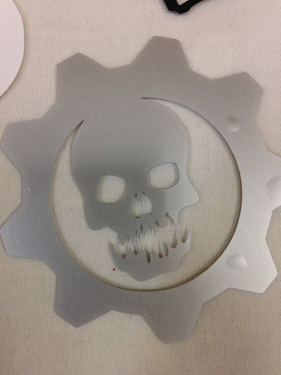 Items similar to Gears of War Cog Decal on Etsy