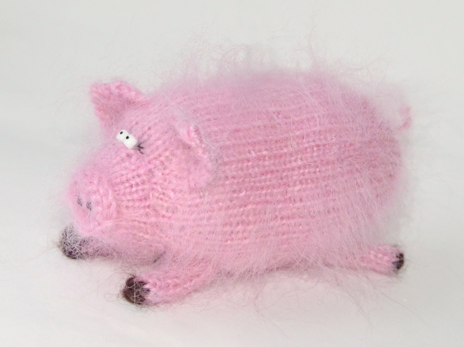 fluffy pig toy