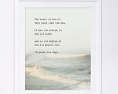 Typography prints and poetry art for a happy by Riverwaystudios