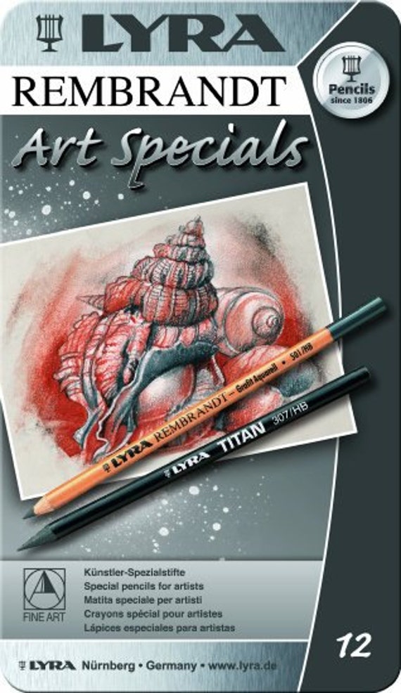 LYRA Rembrandt Art Specials Pencils Set of 12 Assorted