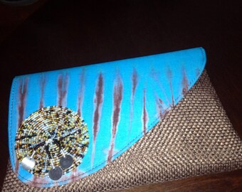 Items similar to Diaper Clutch Set - Diaper Wristlet in Mini Giraffes