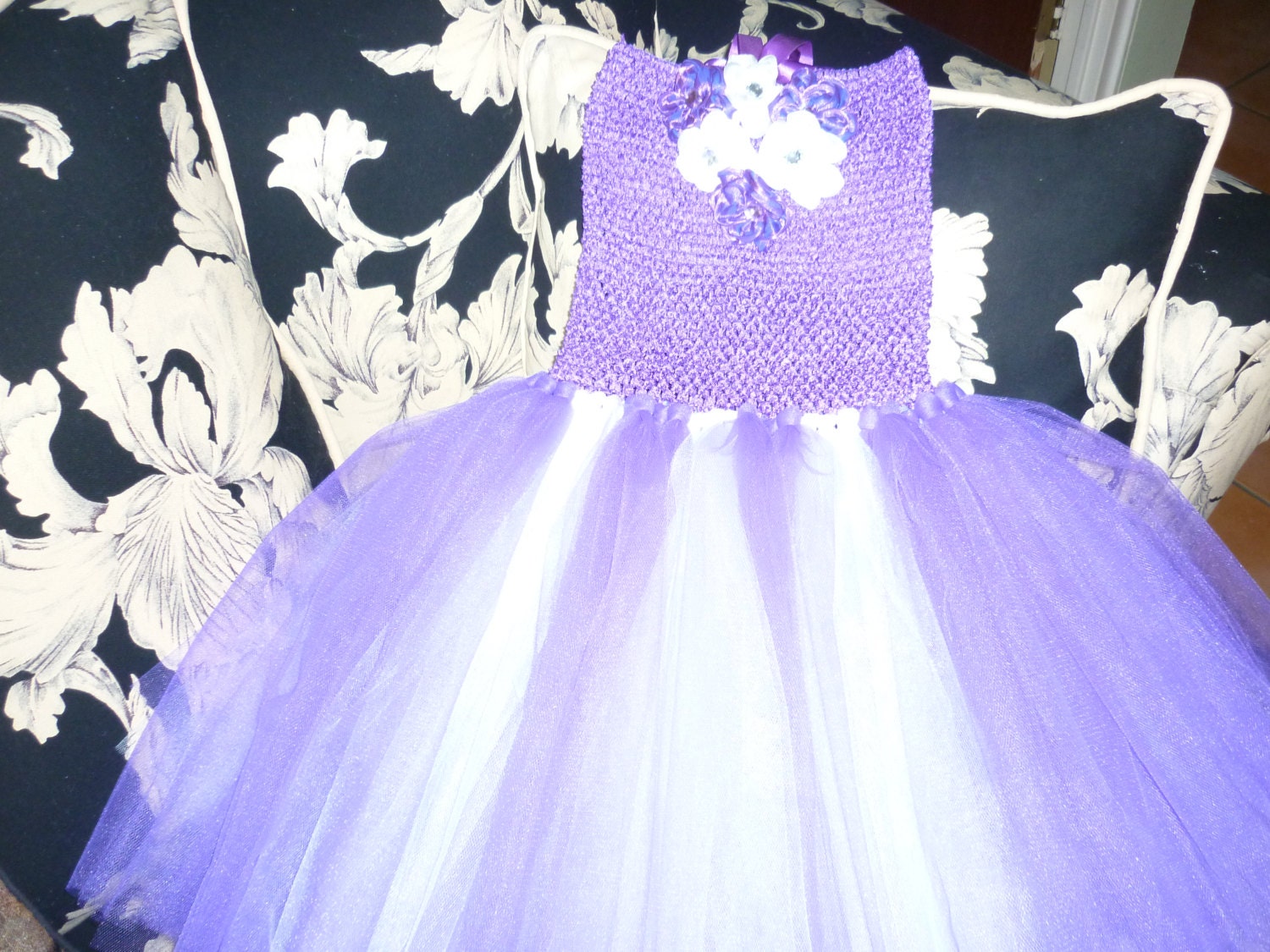 Purple tutu dress purple baby dress toddler purple