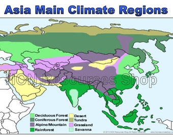 Climate zones | Etsy