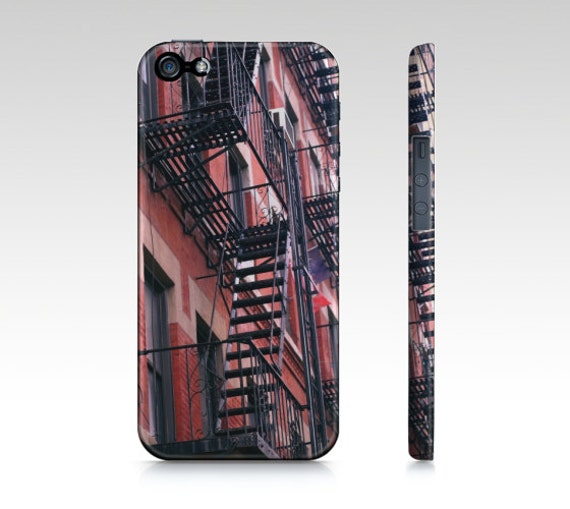 ... iPhone 4, New York City iphone case, Manhattan iPhone 5, red  black