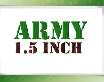 army font style