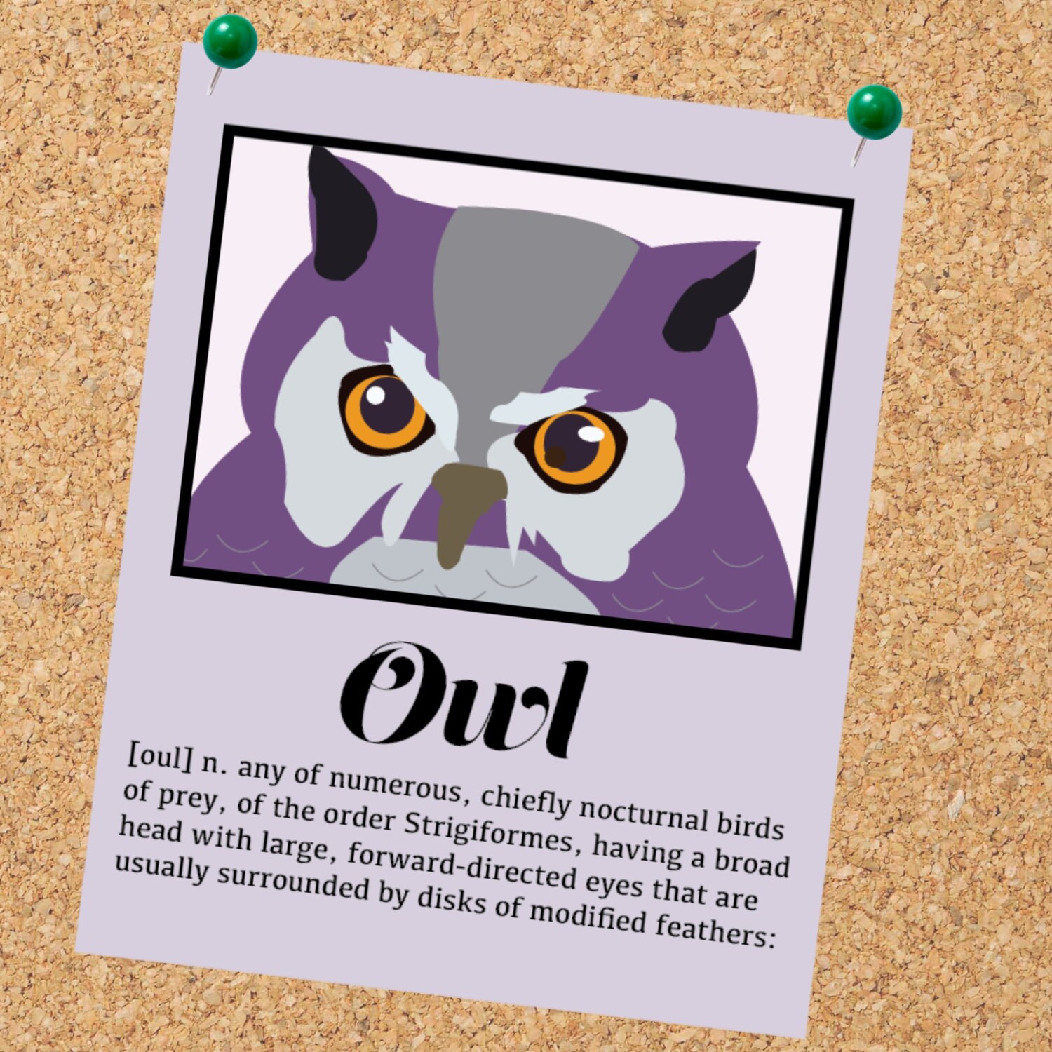 Owl Dictionary Print by PerryRuralSimplicity on Etsy