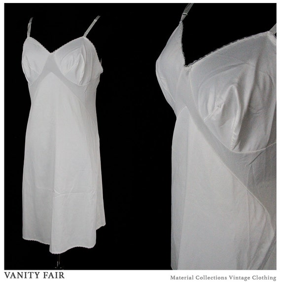 Vintage VANITY FAIR 1950s slip Material Collections