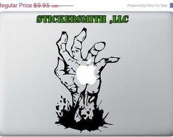 zombie macbook sticker