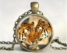 Necklace,Art Pendant,Tiger Pendant, Wildlife Necklace, Big Cat Jewelry ...