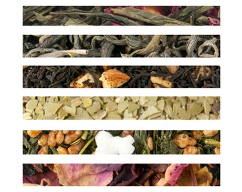 Loose Leaf Tea Sampler, You Pick 8