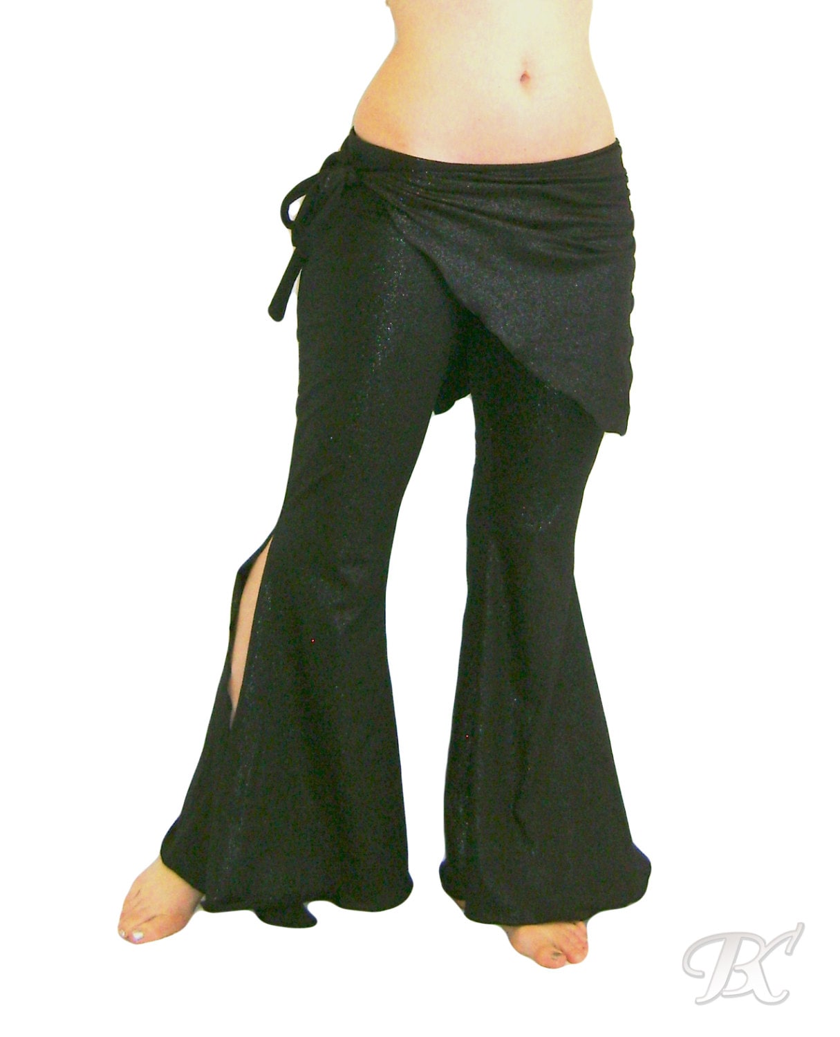 Tribal Belly Dance Pants with Huge Flare and by BellyKreations