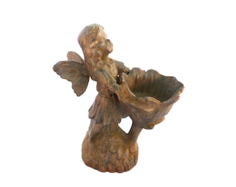 cast iron fairy garden ornament