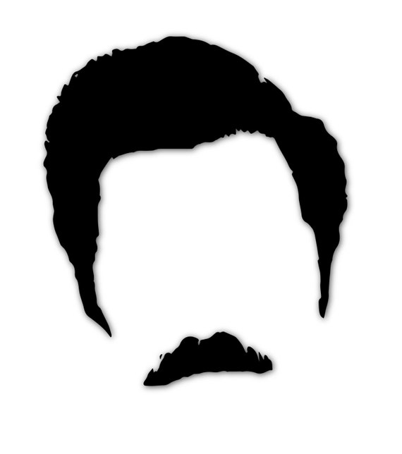 ron swanson macbook sticker ron swanson macbook sticker