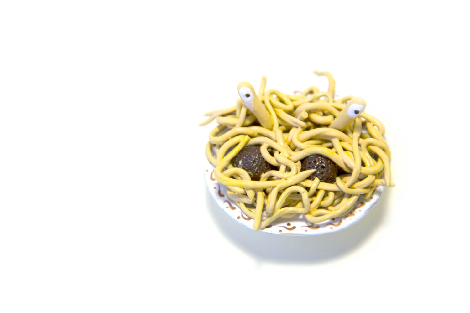 flying spaghetti monster ornament polymer clay charms flying spaghetti monster ornament polymer clay charms
