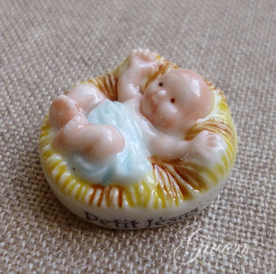 Tiny Baby Jesus Figurine Porcelain Miniature Doll Nativity   Il 570xN.564706053 2zg8 