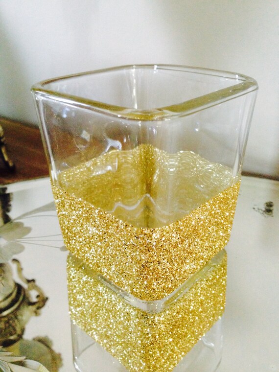 Items similar to Sparkle Glitter Votive Candle Holder on Etsy