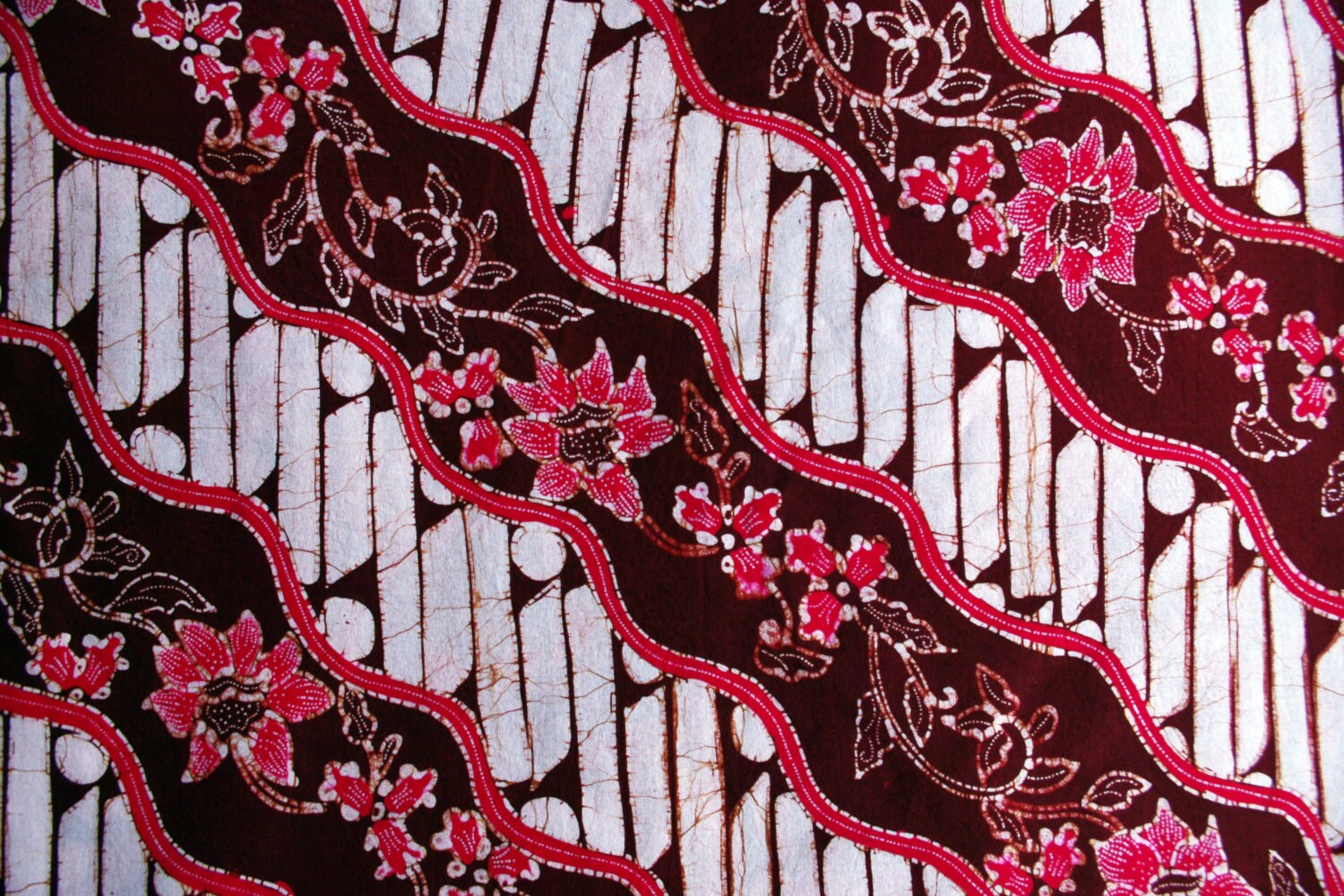 20 OFF SALE Indonesian Hand dyed Batik Fabric Batik 