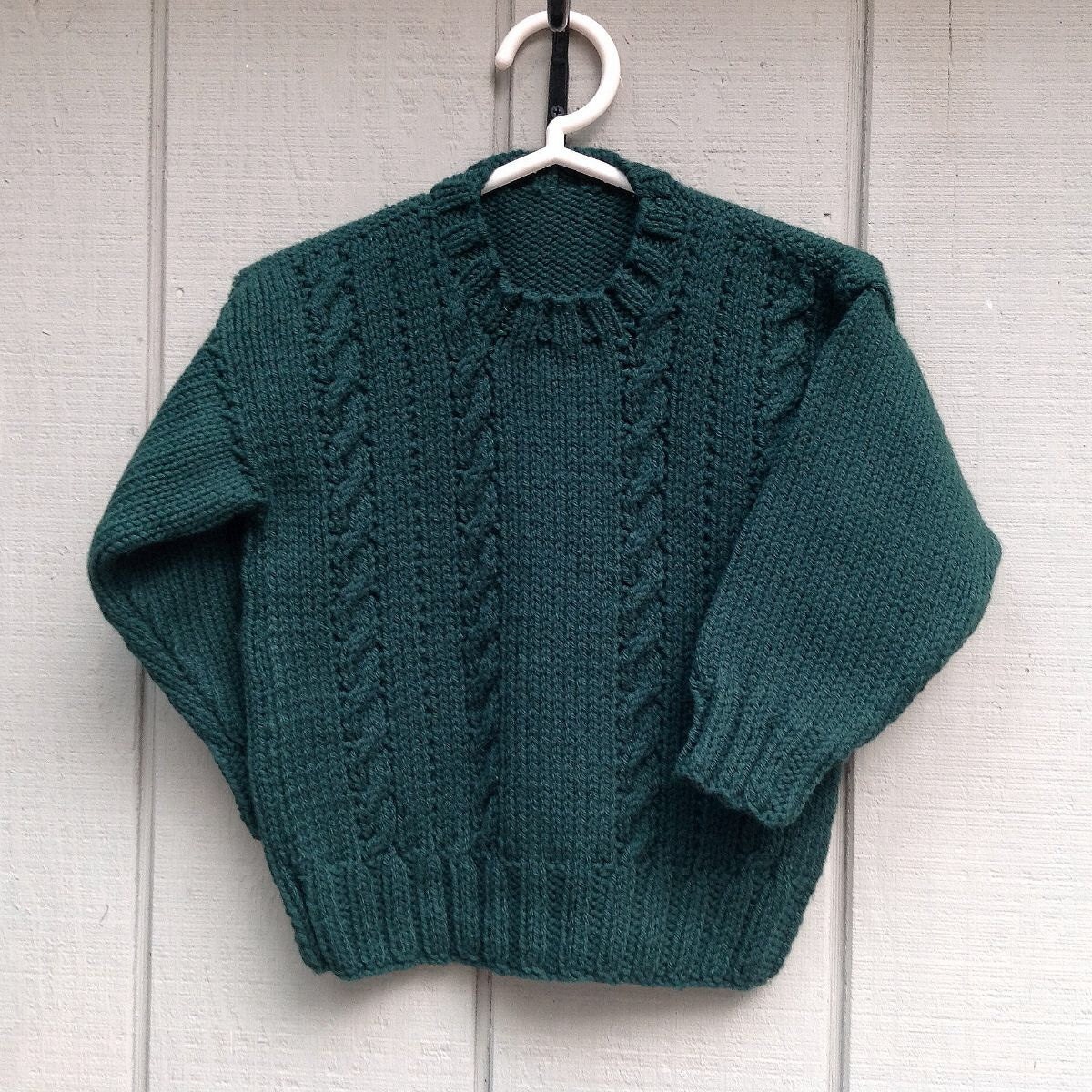 Irish knit sweater 4 years Childs Irish sweater Kids