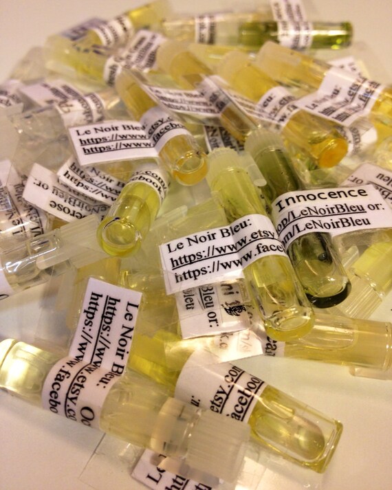 Items similar to Fragrance oil samples on Etsy