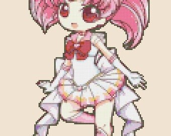 ChibiSailorMoon HD Pattern by PDFanimeCrossStitch on Etsy