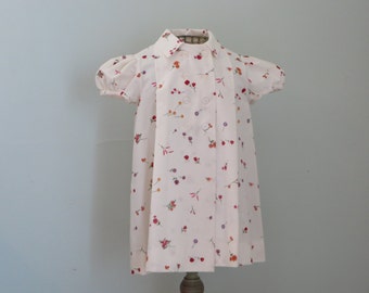 Double Breasted Dress, vlntage McCalls pattern, Size 3
