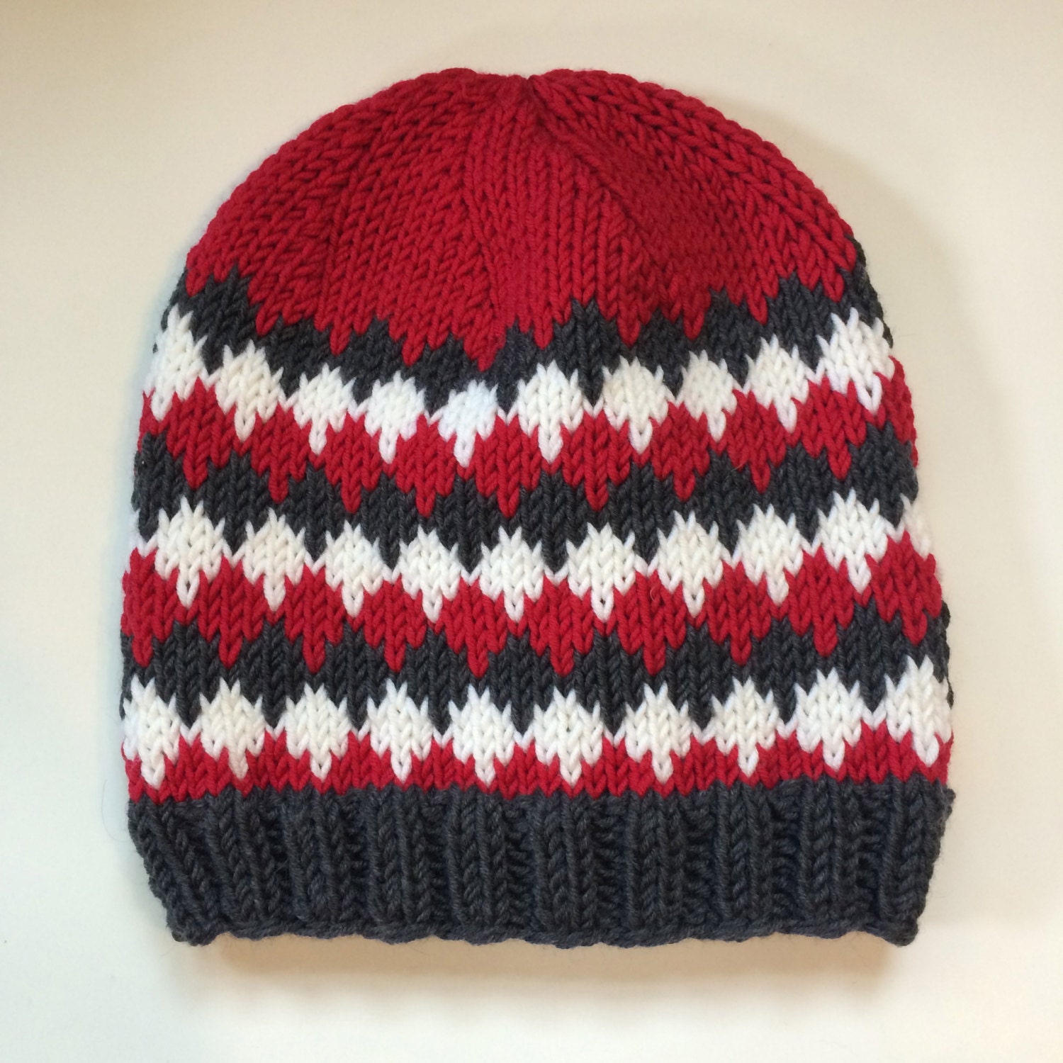 Hand-Knitted Hat by KnitsByDay on Etsy