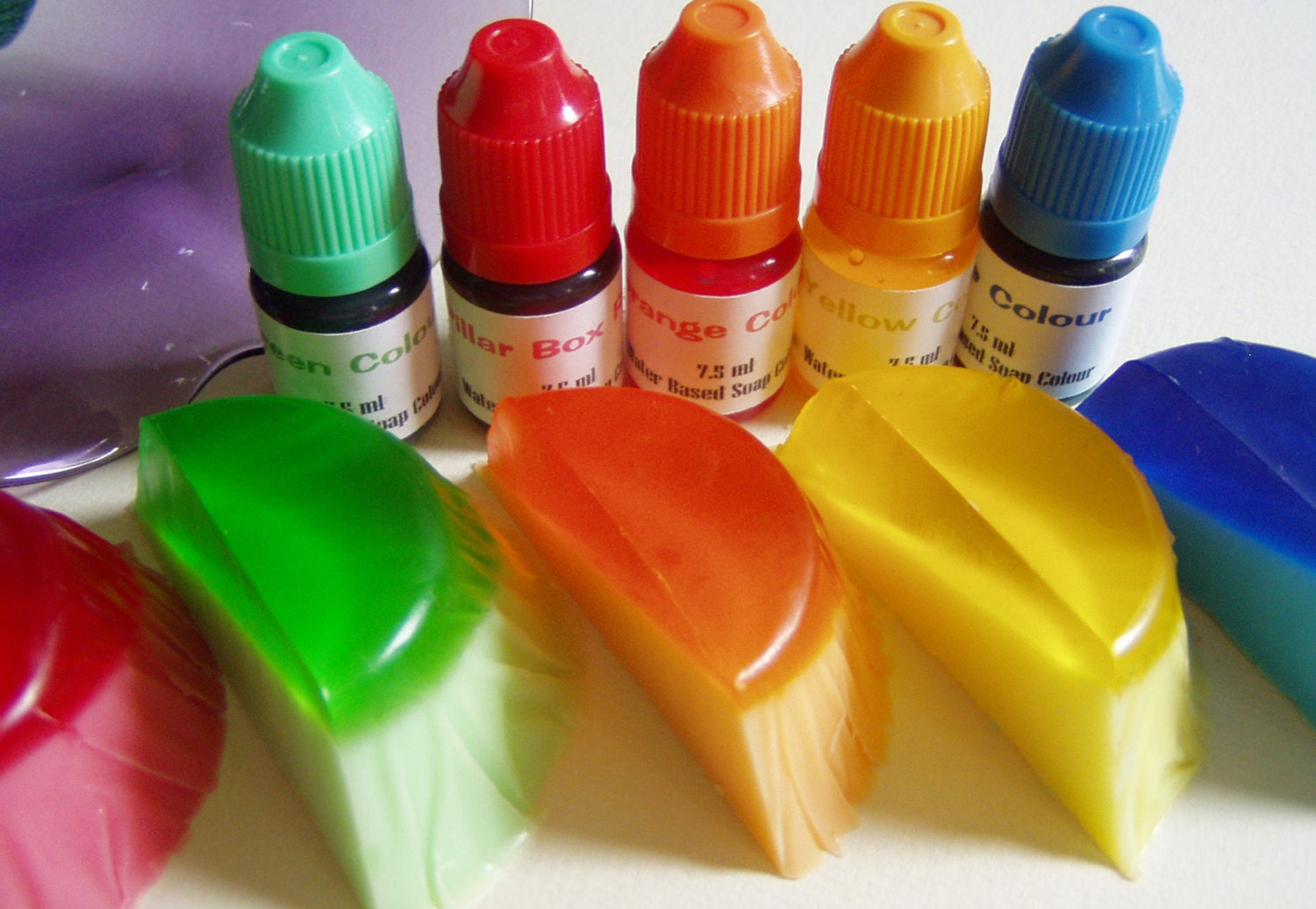 Soap Colour Dyes For Melt and Pour Soap Base by Colouritbright