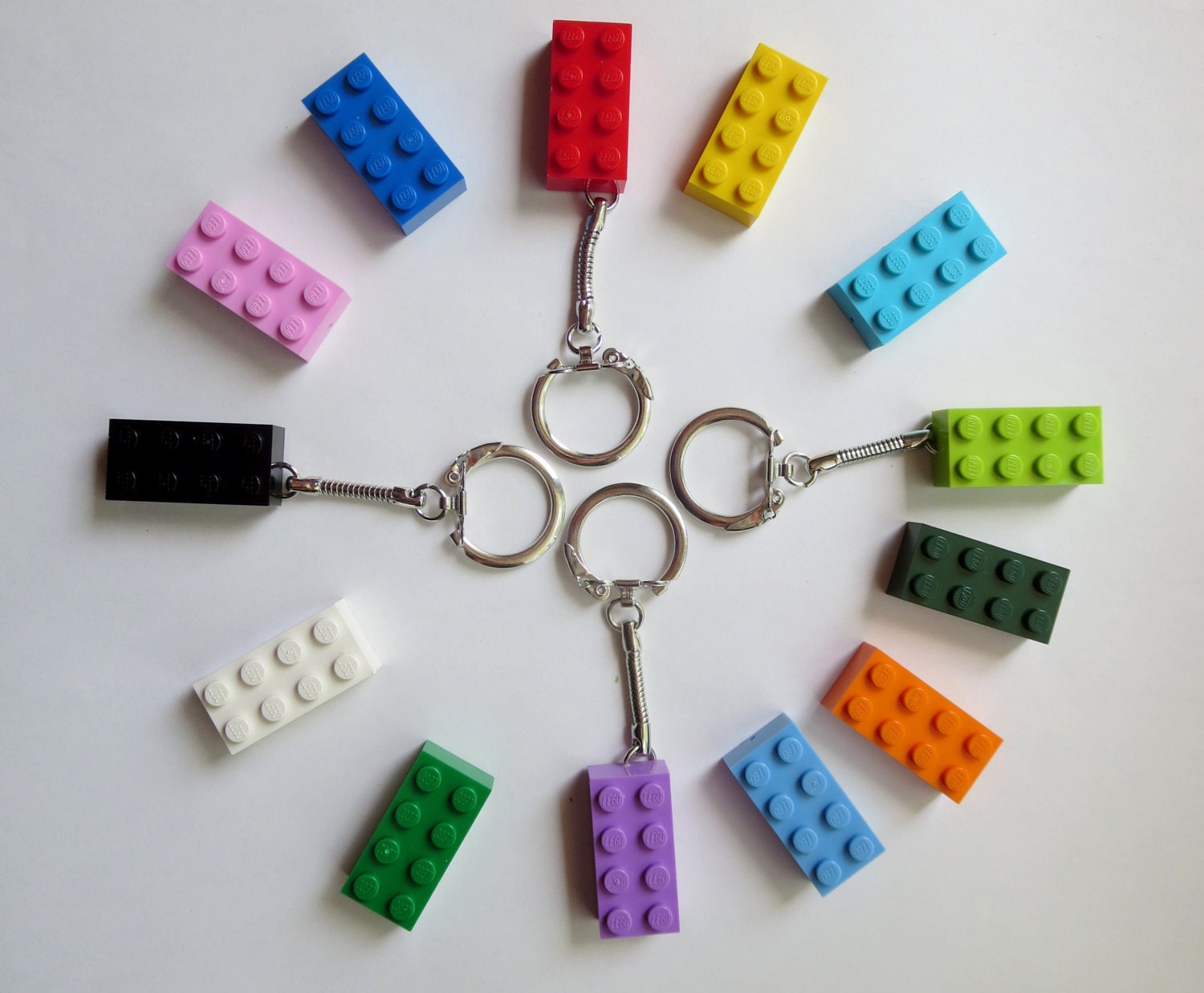 Lego Brick Key Chain