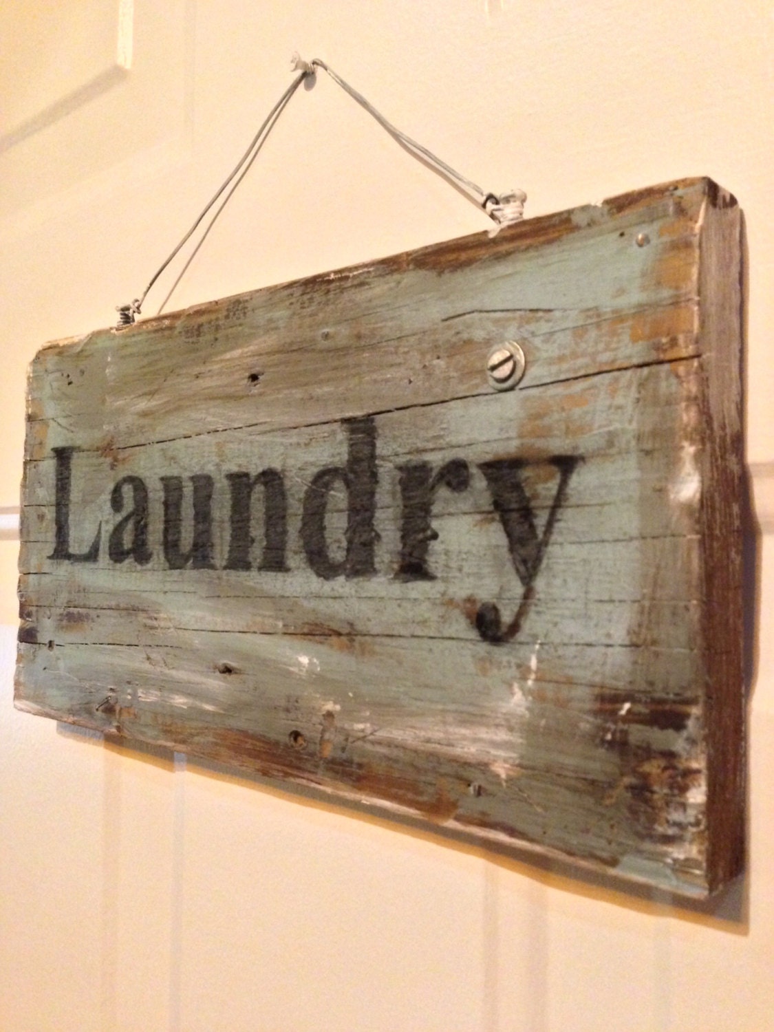 laundry signs retro