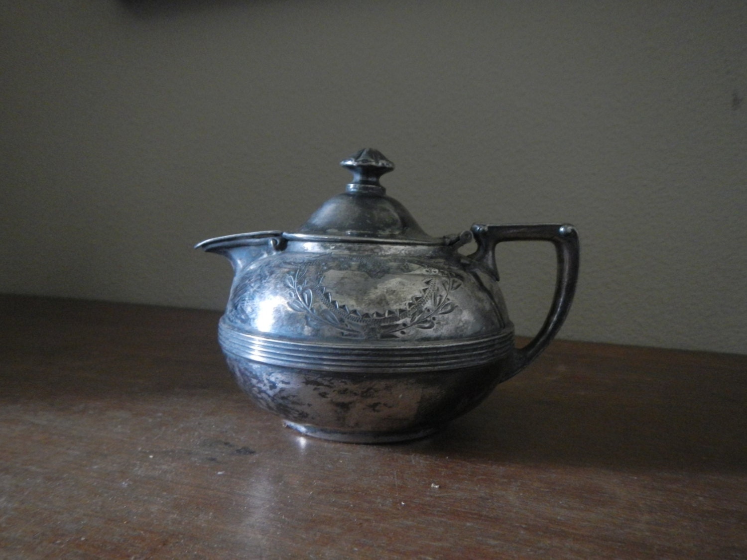 Antique Silver Plated Teapot