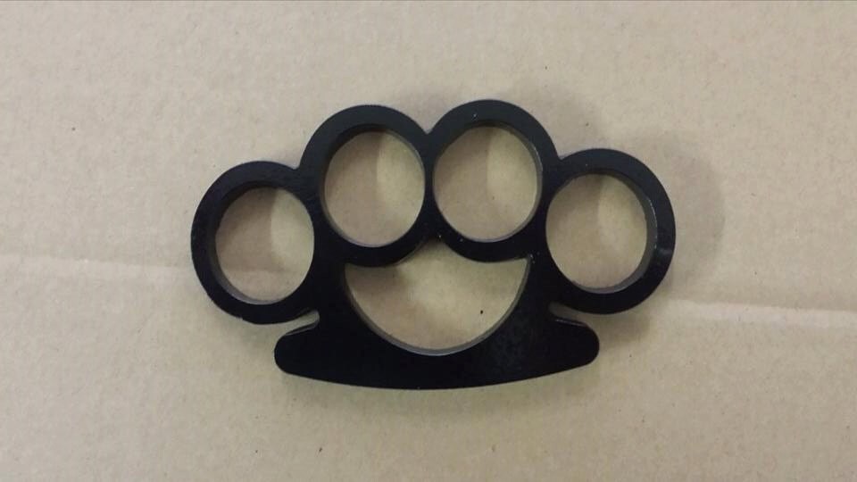 Steel Brass Knuckles Ring paperweight. by SteelDealer on Etsy