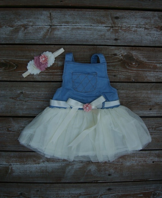 Little girl dress. Tutu overalls. Toddler dress. by KadeesKloset
