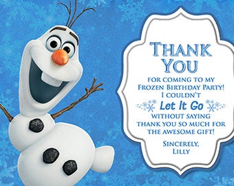 Printable Olaf Thank You Cards | frozen olaf thank you card frozen olaf printables you Printable Olaf Thank You Cards | frozen olaf thank you card frozen olaf printables you