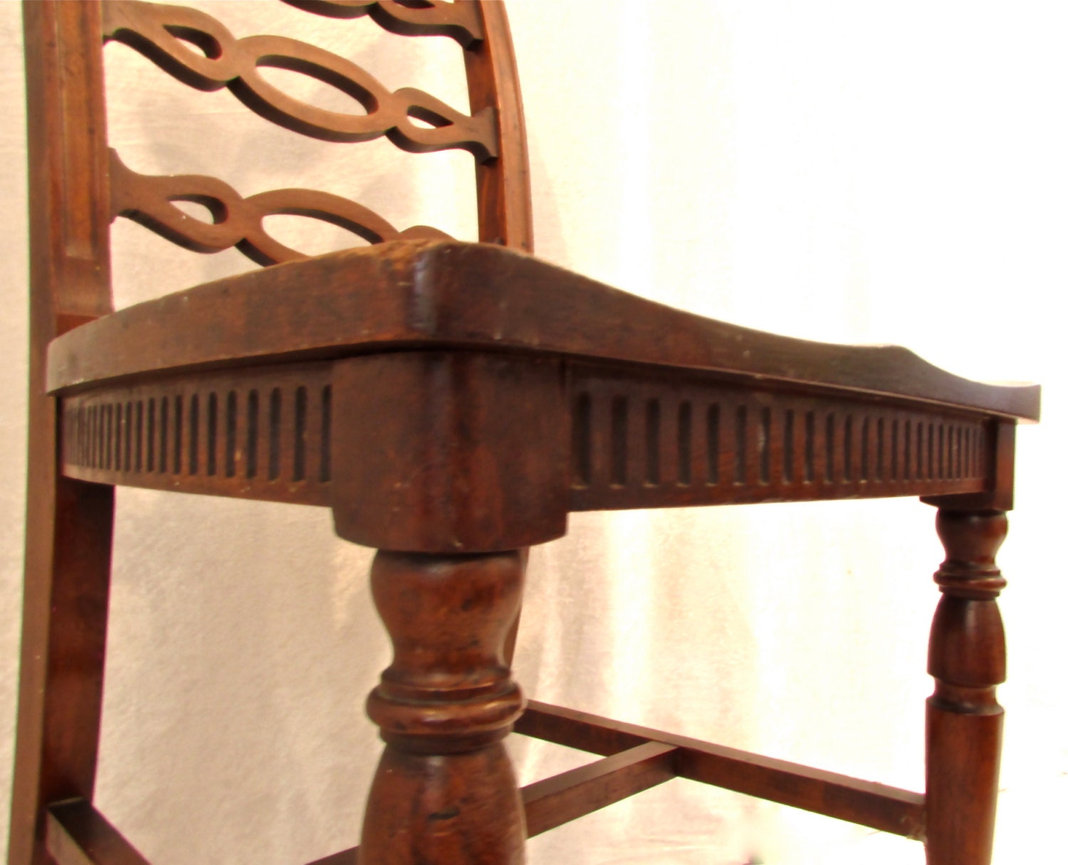 Mahogany Ford & Johnson Company Chair Late 1800s Haute Juice