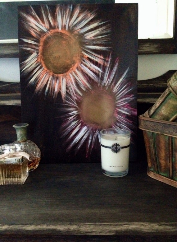 Items similar to Wood panel acrylic painting on Etsy