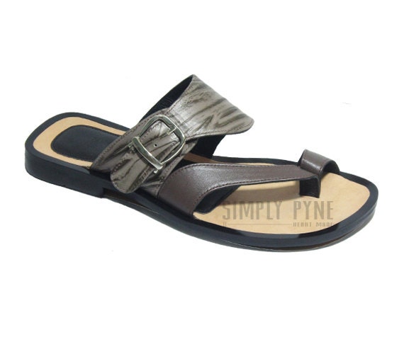 Men's Handmade Leather Sandals by SimplyPyne on Etsy