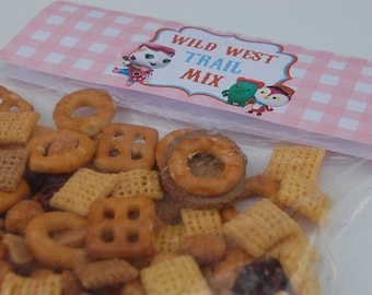 Sheriff Callie's Wild West Treat Toppers - Party Favors , Templates (Instant Download)