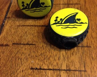 Margaritaville beer bottle cap bicycle tire valve stem cover