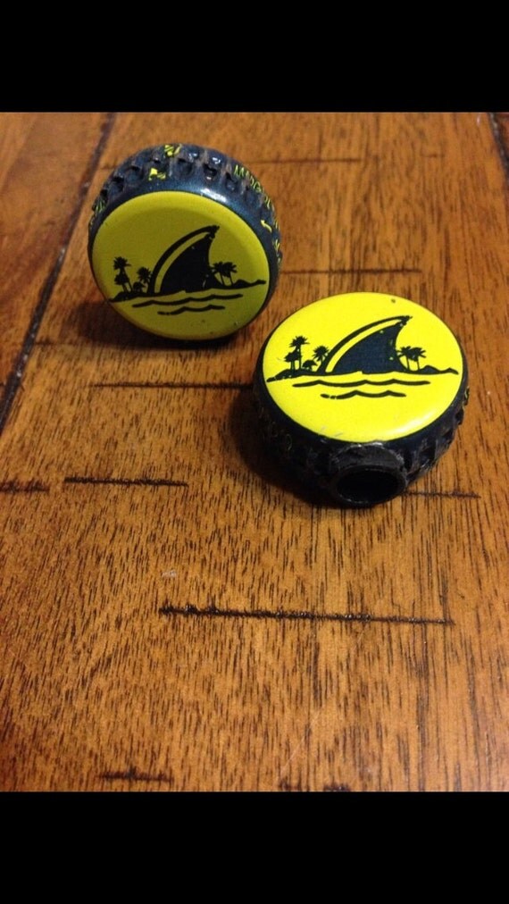 Margaritaville beer bottle cap bicycle tire valve stem cover