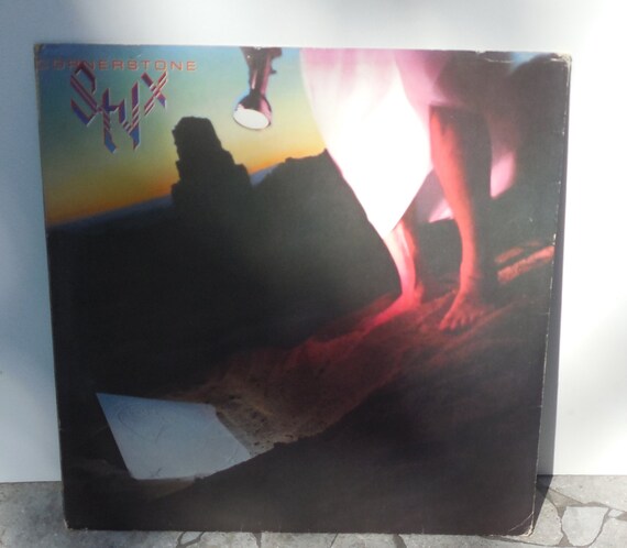 Vintage Record Styx Cornerstone 1979 LP Vinyl by TheVinylStraw