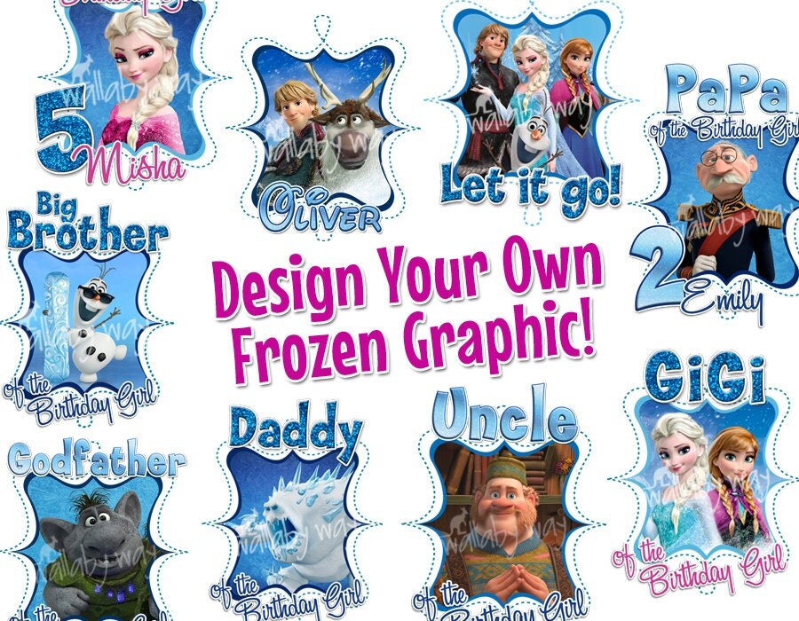 frozen birthday shirt ideas