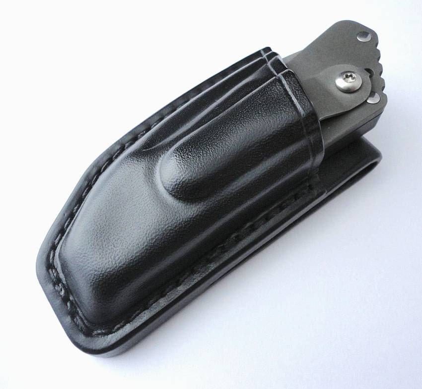 Custom Leather Sheath for Strider PT Folding Knife Handmade