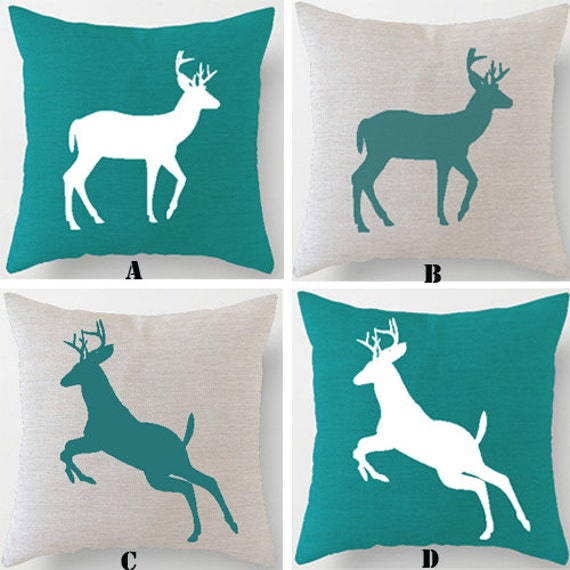 deer pillow Pillow deer home deocr pillow cover deer by MiniKor