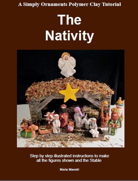 Nativity Tutorial for polymer clay