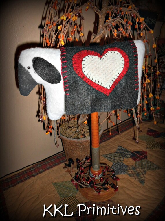 Instant Downloadable E-Pattern  Love Ewe Sheep Make-do  FAAP OFG