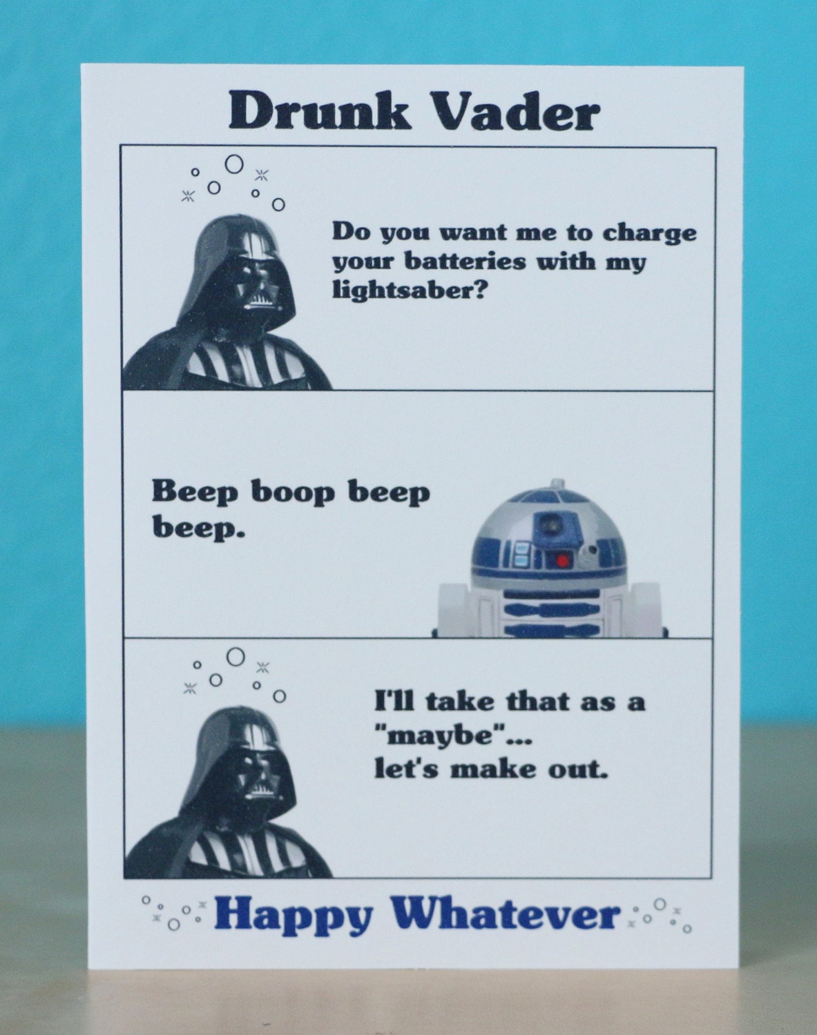 Star Wars Darth Vader Birthday card any occasion anniversary