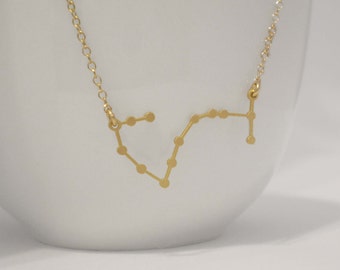 Scorpio Constellation Necklace, Zodiac Constellation, Constellation Necklace, Astrology