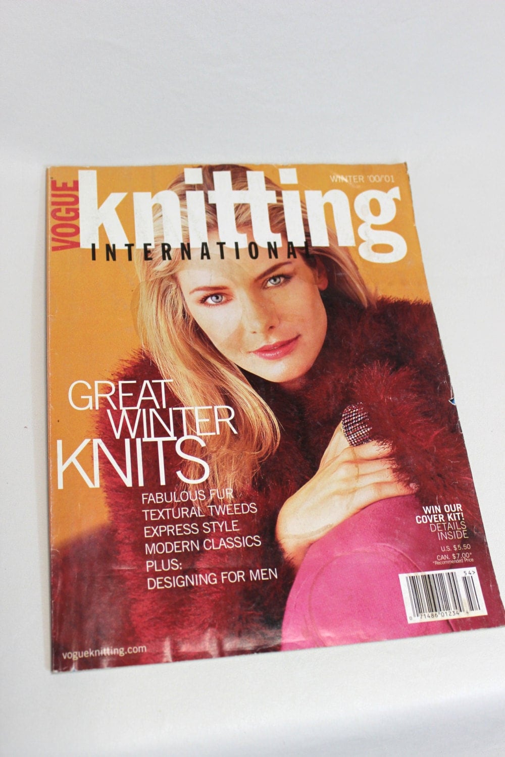 Vogue Knitting Magazine Back Issue Winter 2000 / 2001