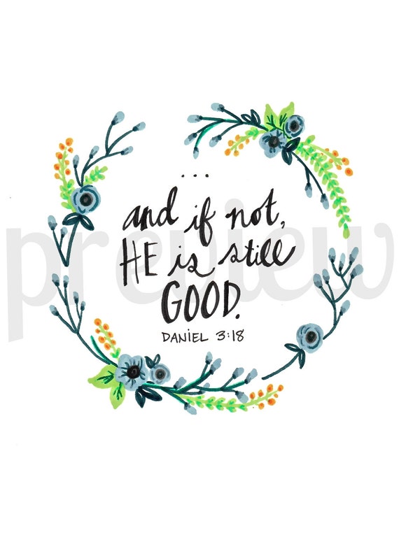 Items similar to Hand drawn 'He is Good' Printable on Etsy